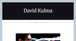 Desktop Screenshot of davidkulma.com